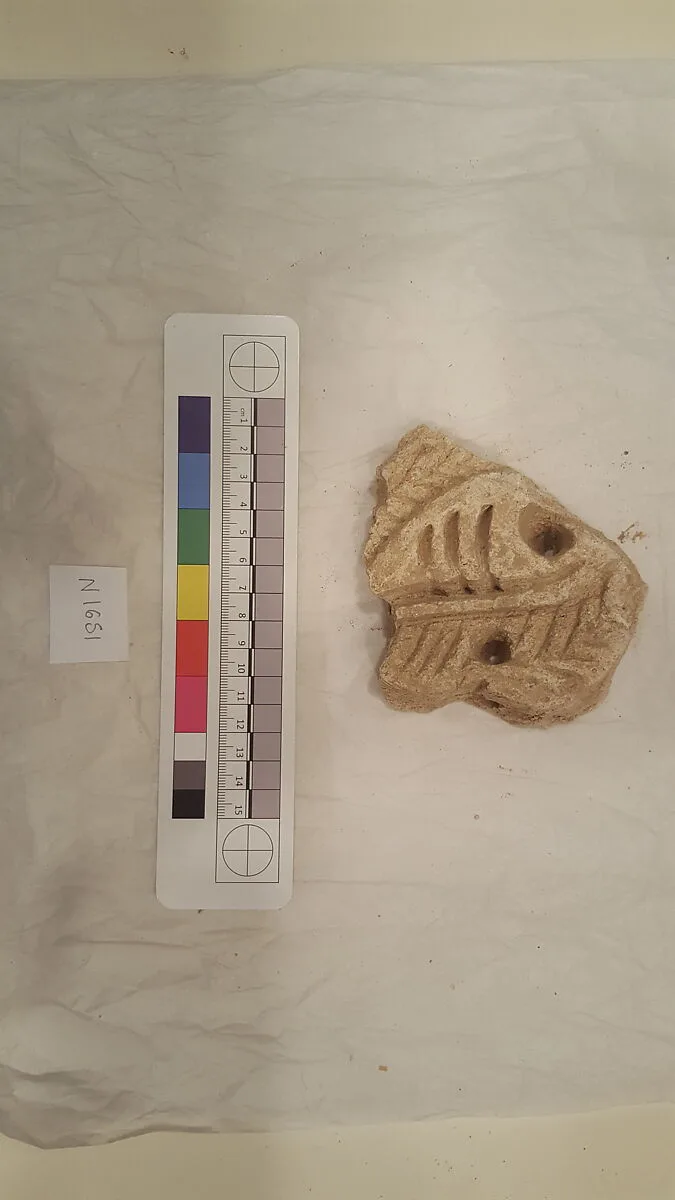Stucco Fragment — Unknown