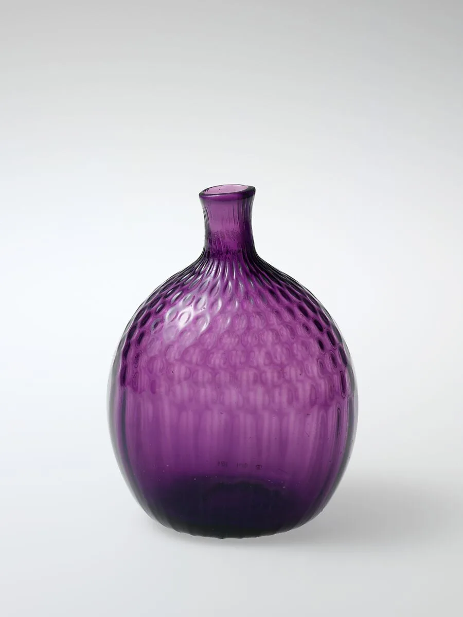 Pocket bottle — Henry William Stiegel|American Flint Glass Manufactory