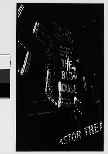 [Multiple Exposure of Neon Signs at Night, Times Square, New York City]