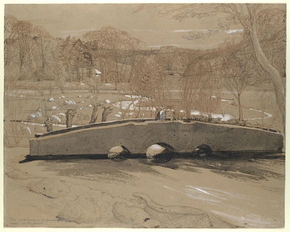The Bridge at Shoreham — Samuel Palmer