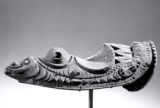 Finial from a Slit Gong