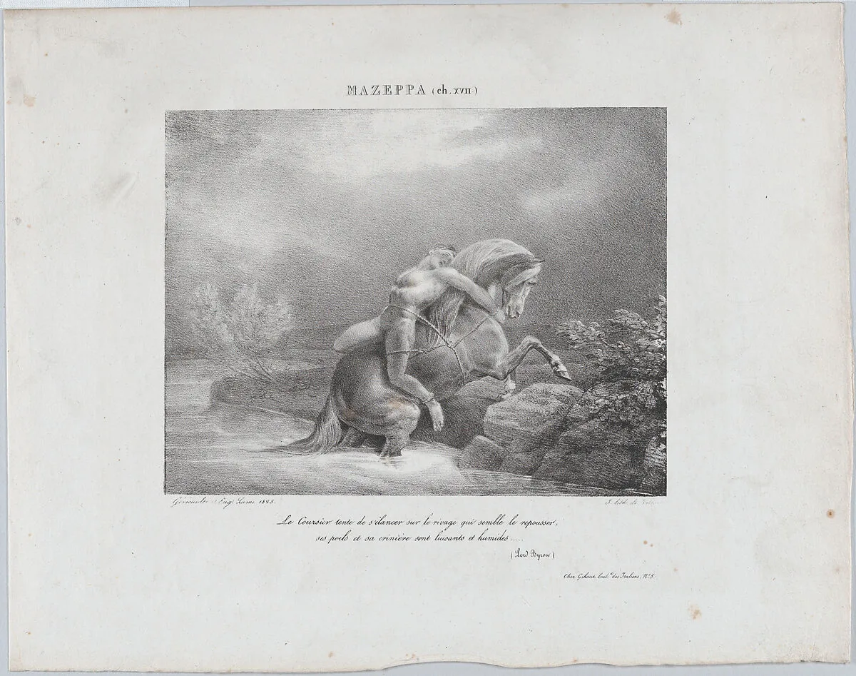 Mazeppa — Théodore Gericault