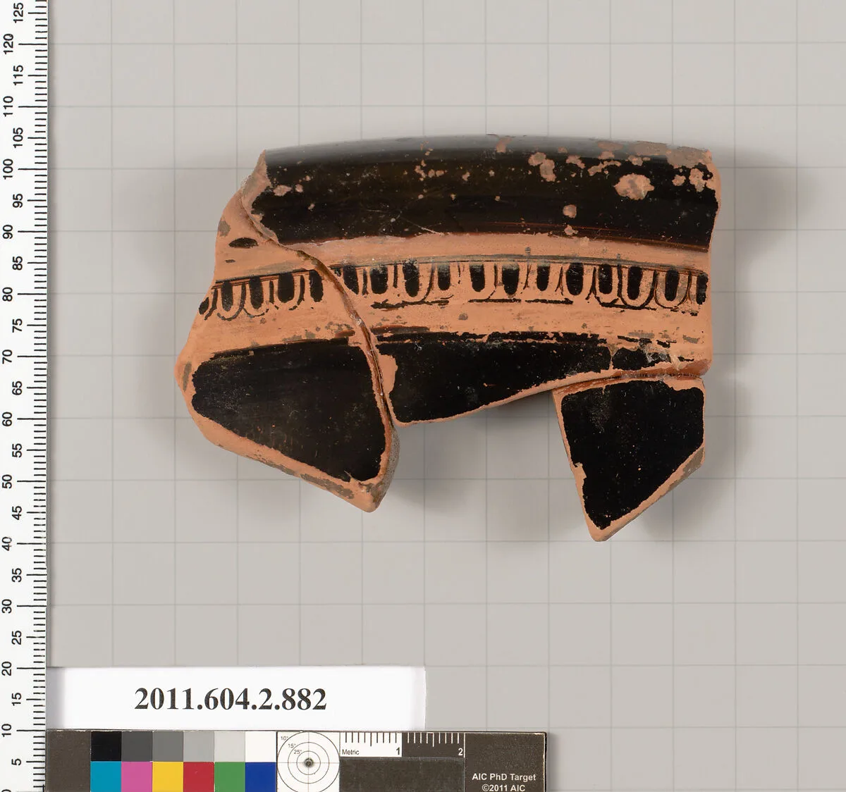 Terracotta fragment of a bell-krater (bowl for mixing wine and water) — Unknown