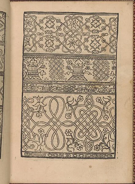Modelbuch new, aller Art, Nehens und Stickens (page 3r) — Hermann Gülfferich|Riviere & Son(s)