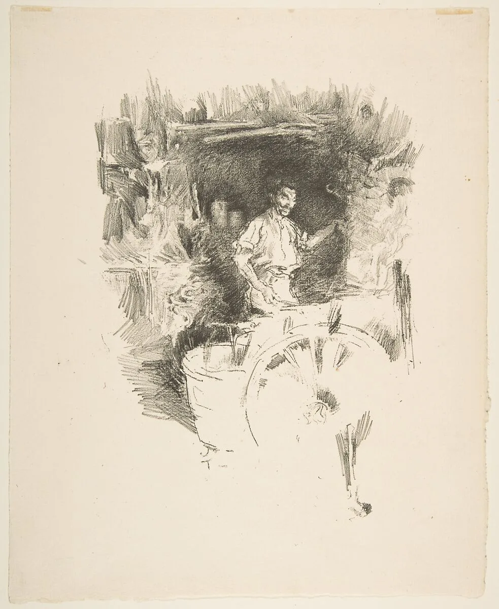 The Blacksmith — James McNeill Whistler