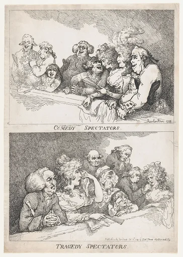Comedy Spectators, Tragedy Spectators