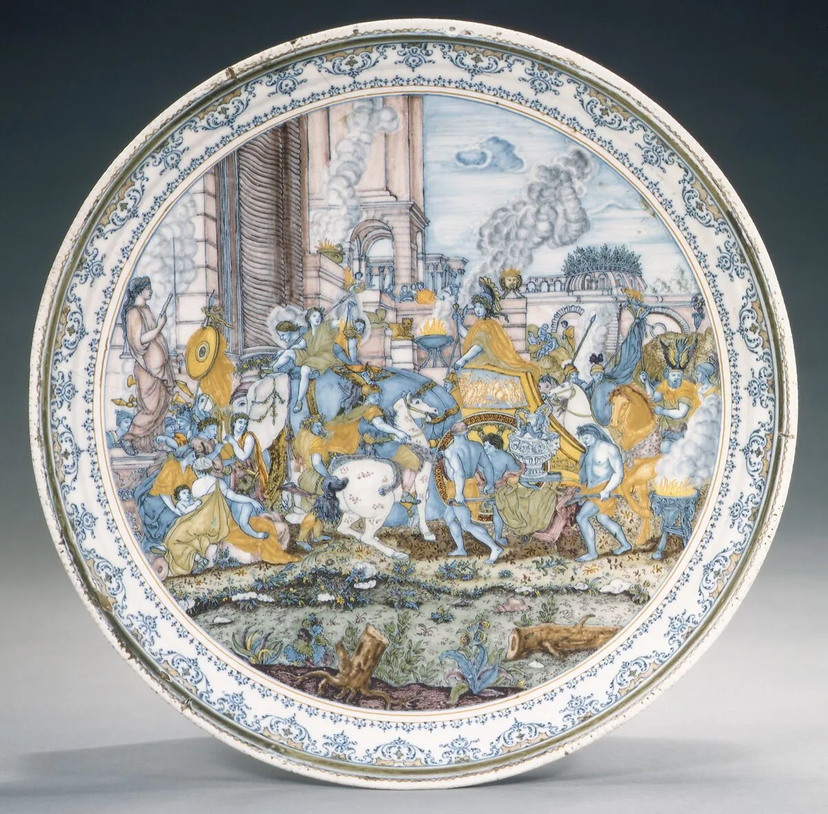 Plate — Miguel Soliva|Alcora Manufactory