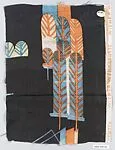 "Romulus" Textile Sample — Maria Likarz|Wiener Werkstätte