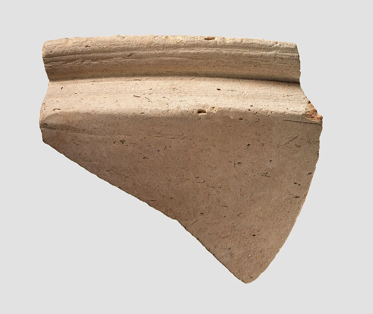Bowl rim sherd — Unknown