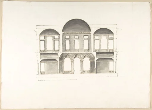 Section of a Palace (Probably of the Building in Accession Numbers 60.632.62 and 60.632.64)