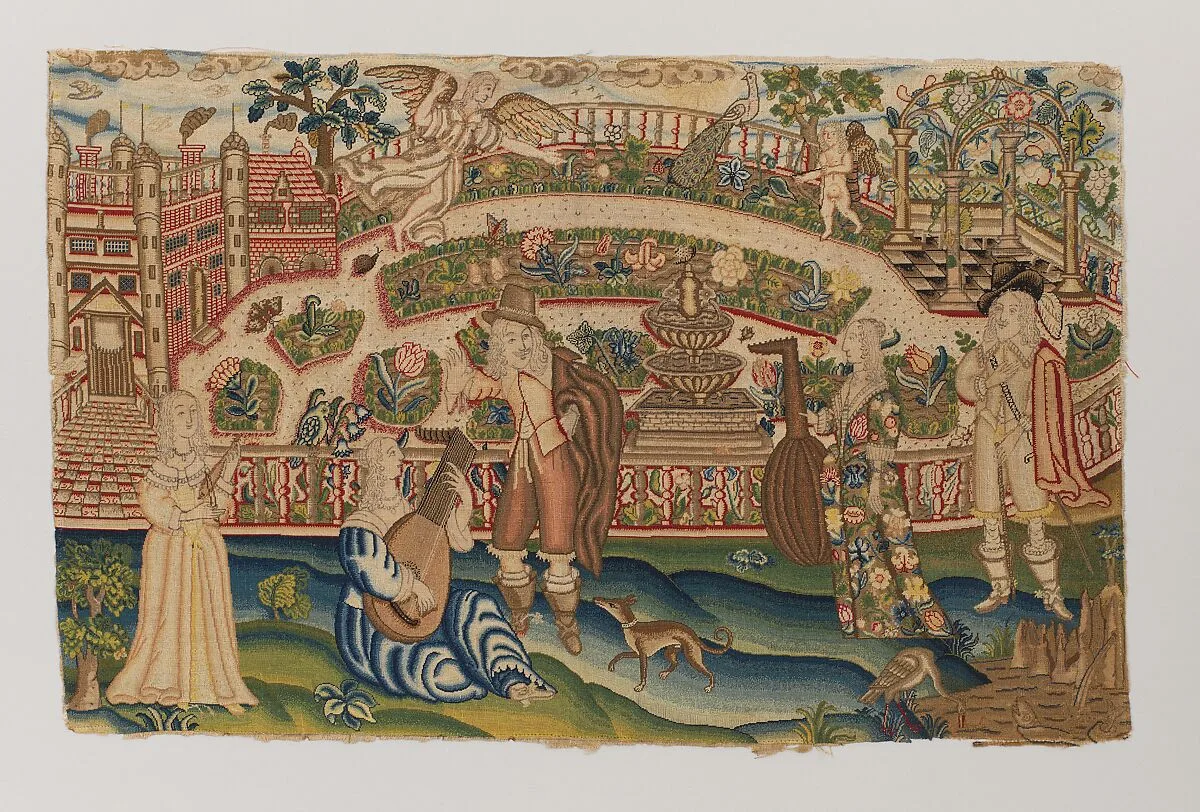 Musical Party in a Garden — Unknown