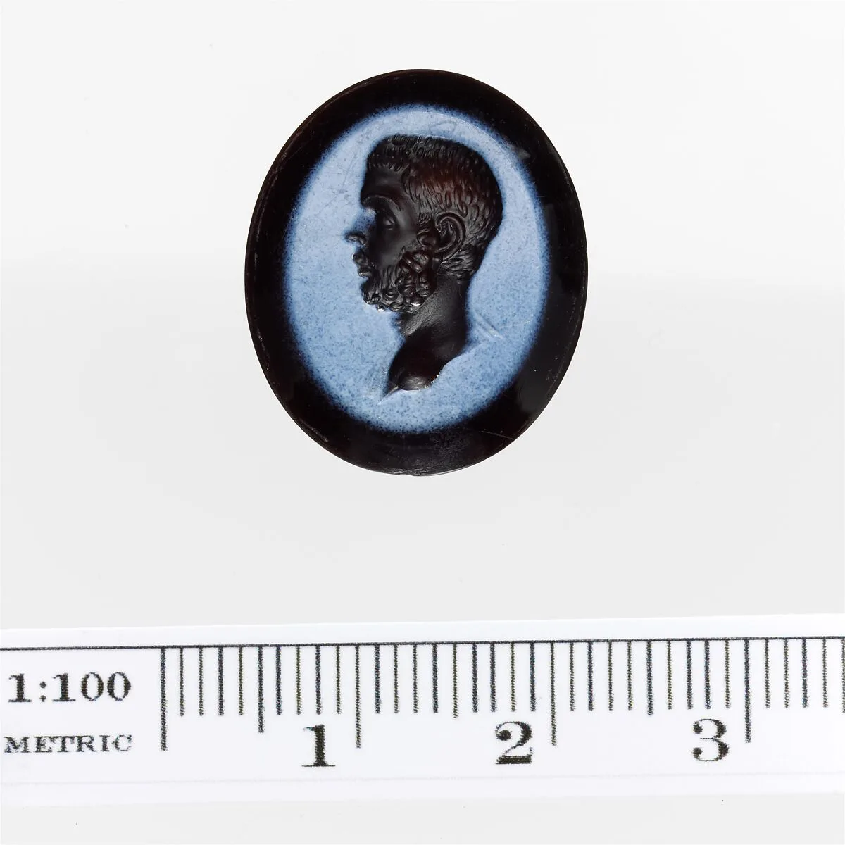 Nicolo ring stone — Unknown
