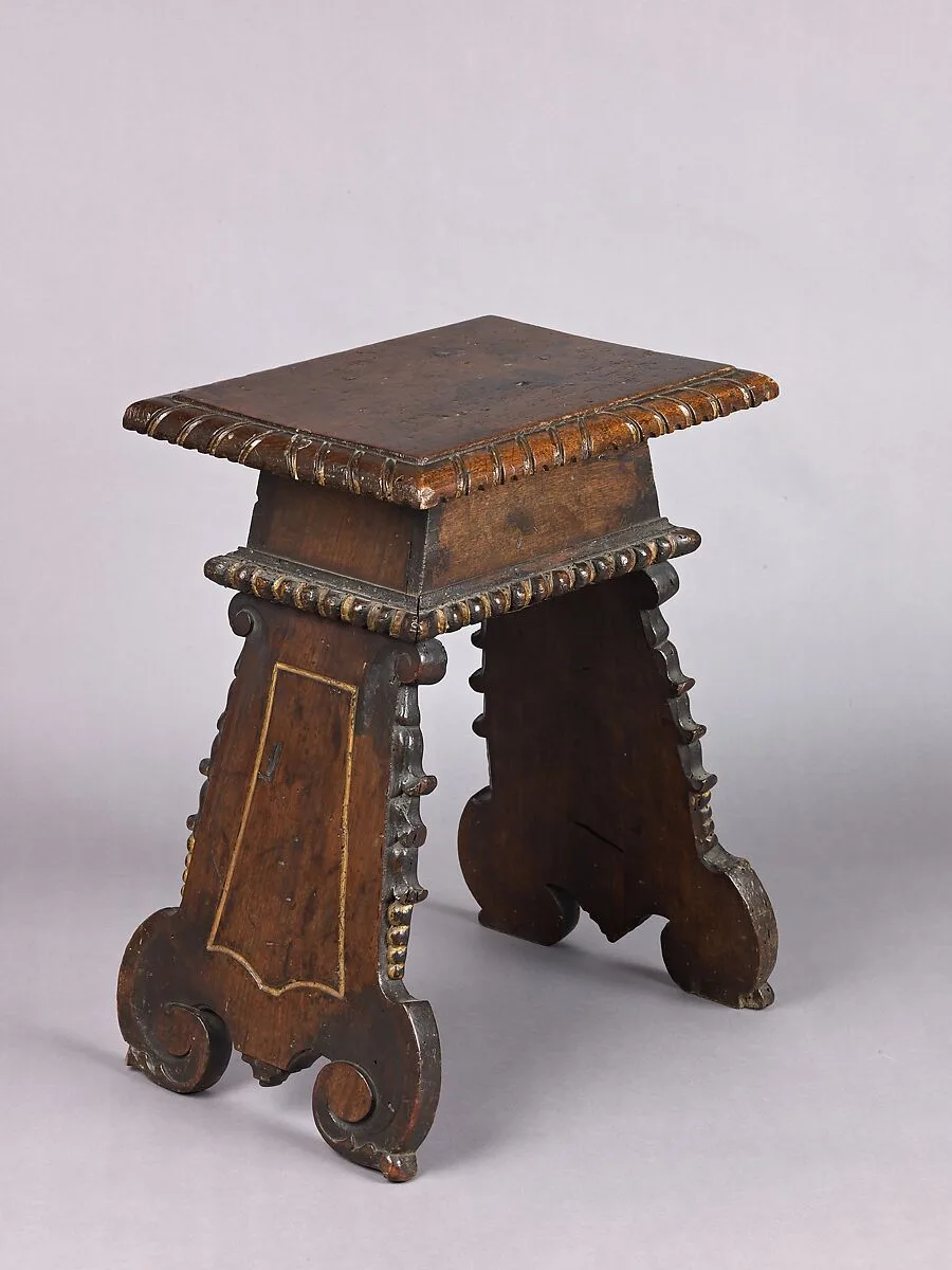 Stool (pair with 1975.1.2002) — Unknown