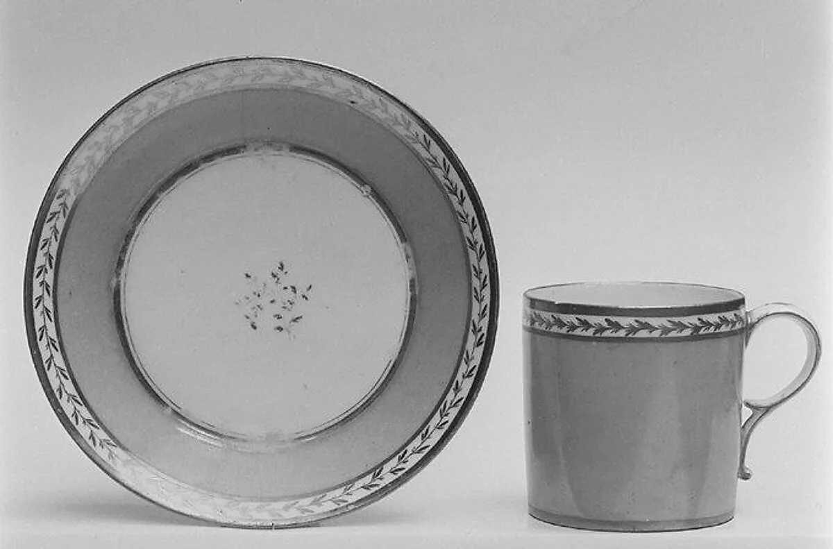 Cup and saucer — Unknown