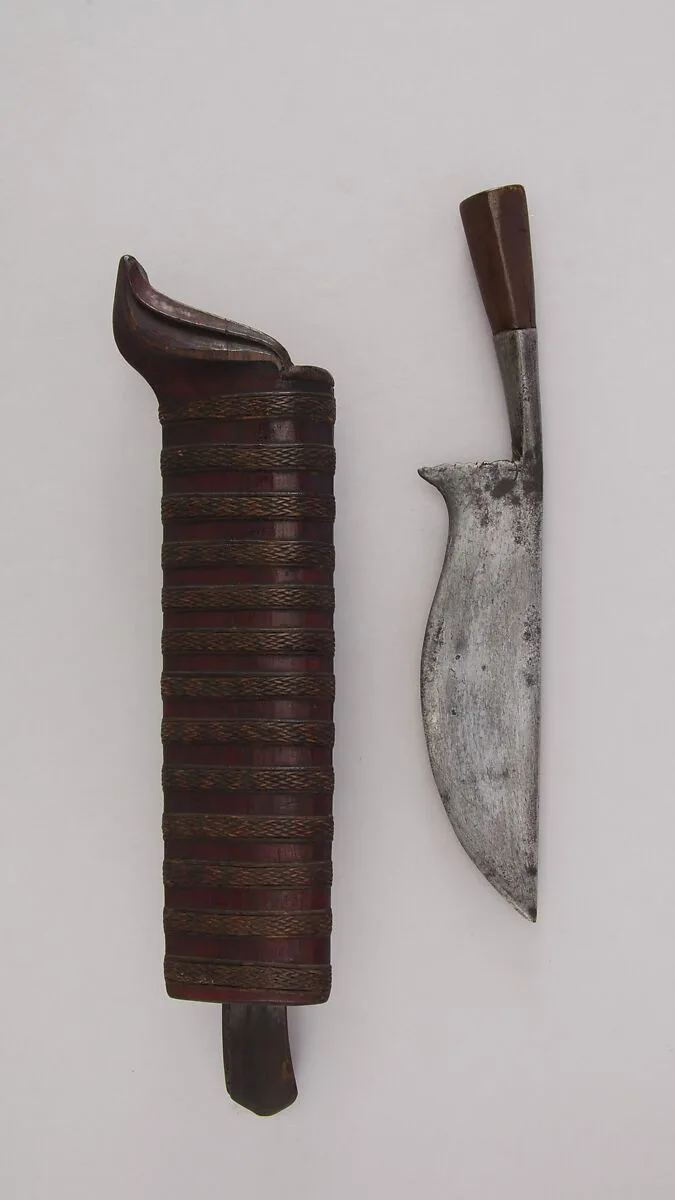 Court Knife (Wedong) with Sheath — Unknown