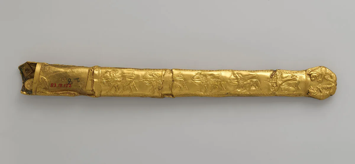 Reproduction of a Scythian sword sheath — Unknown