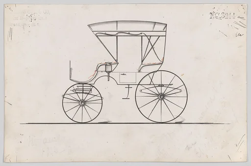 Design for Park Phaeton, no. 3214a