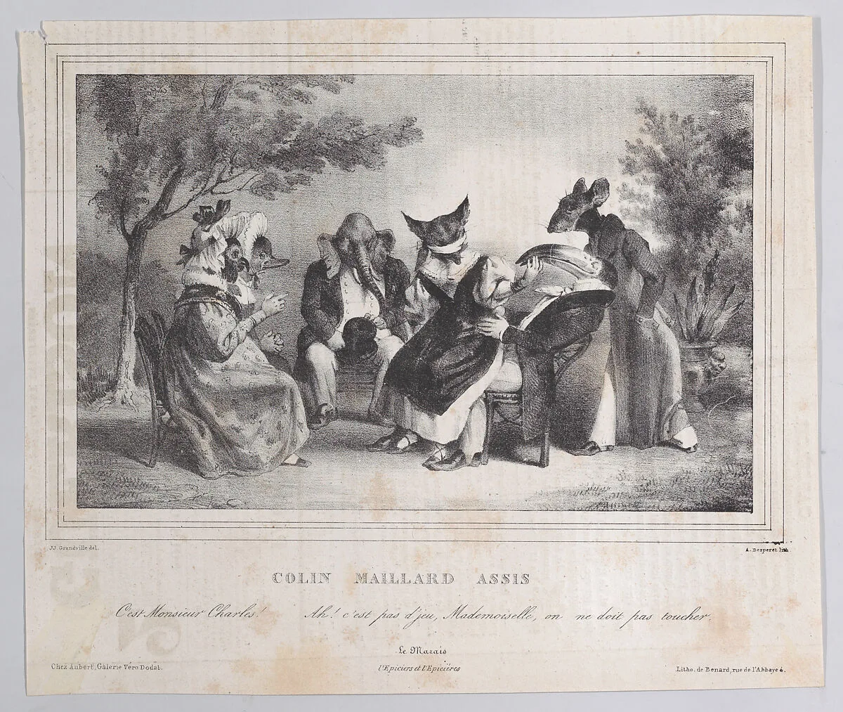 The Moral and Picturesque Voyage of Prince Kamchaka (No. 1) — Eugène Forest|J. J. Grandville