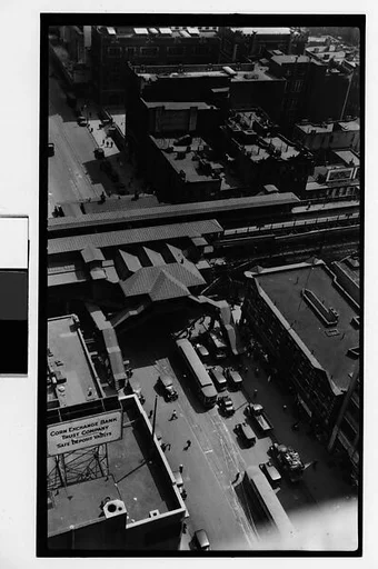 [Depot, From High Elevation, New York City]