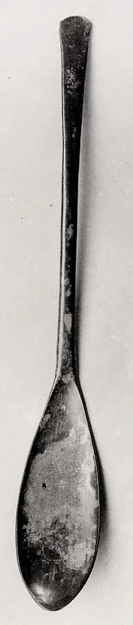 청동제 수저 고려|靑桐製匙 高麗|Spoon — Unknown