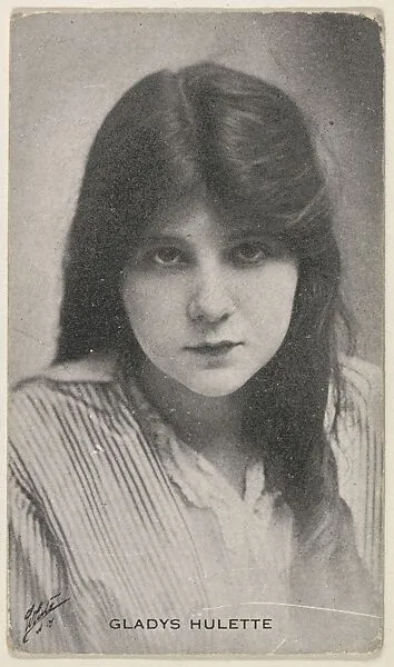Gladys Hulette, from the Black and White Movie Stars series (D1), issued by the E. H. Koester Baking Company — E. H. Koester Baking Company, Baltimore