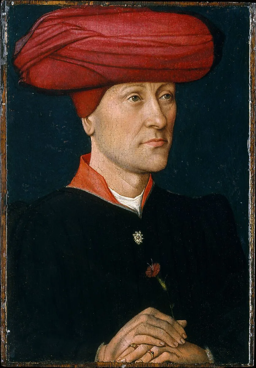 Portrait of a Man in a Chaperon — Netherlandish Painter