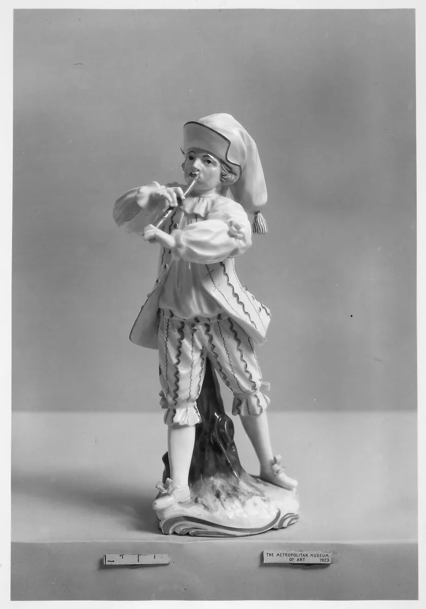 Flute player — Frankenthal Porcelain Manufactory|Karl Theodor period