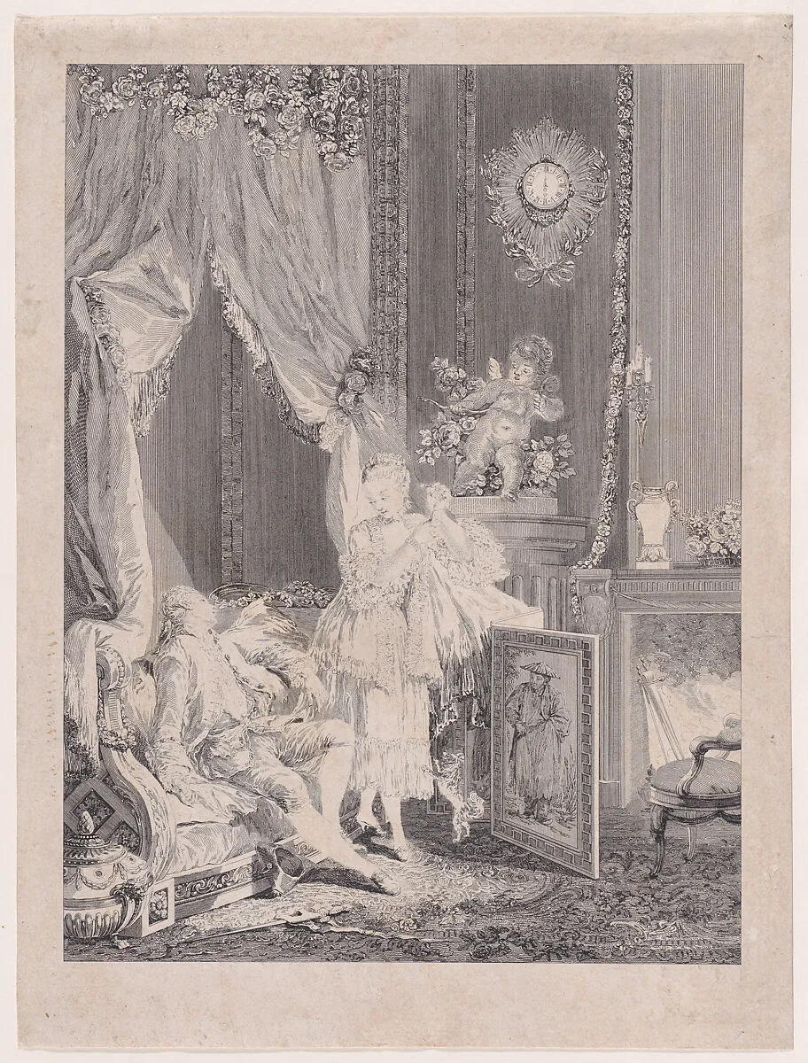 Fille Éconduite — Nicolas de Launay|Pierre Antoine Baudouin