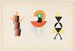 Plate 3 from Sonia Delaunay: ses peintures, ses objets, ses tissus simultanés, ses modes