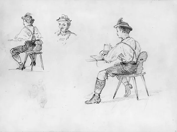 Tyrolean Man — John Singer Sargent