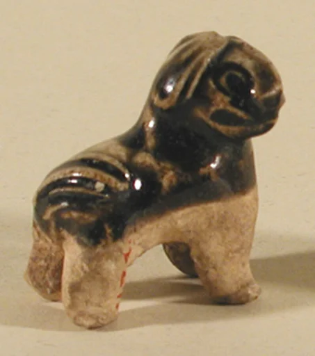唐 褐釉陶狗|Dog
