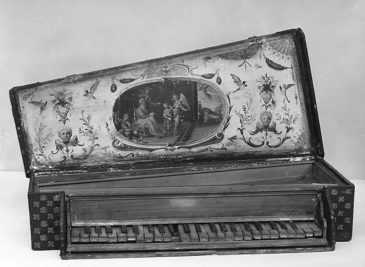 Triangular Octave Spinet — Pasquino Querci
