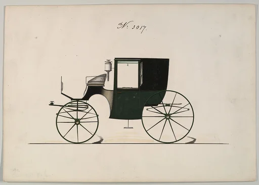 Design for Brougham, no. 3017