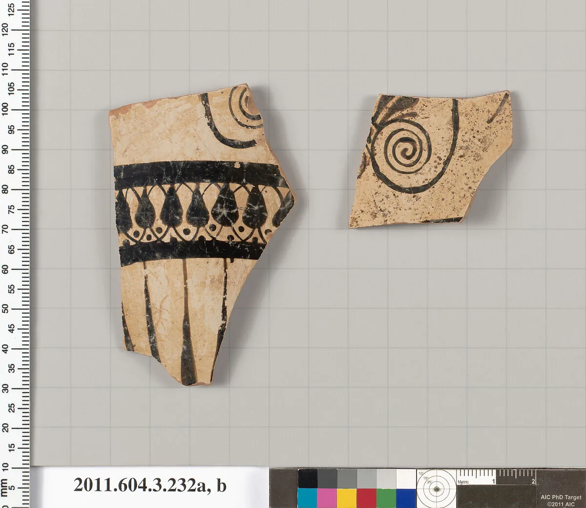 Terracotta fragments of a neck-amphora (jar) — Unknown