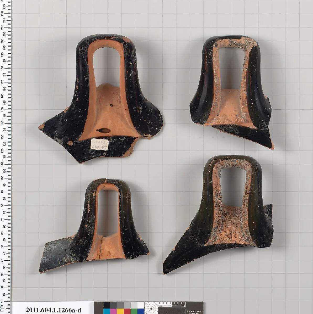Terracotta fragments of kylikes (drinking cups) — Unknown