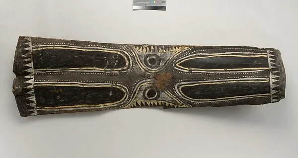 Painting from a Ceremonial House Ceiling — Gwoiyap, Amachi Kalaba|Artists of Mariwai Village
