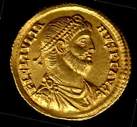 Gold Solidus of Julian (361–63) — Unknown