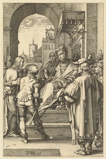 Christ before Pilate, from "The Passion of Christ"