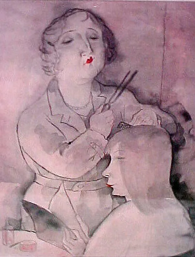 Untitled (Haircut) — Jeanne Mammen