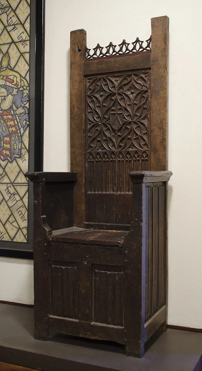 High-Backed Chair — Unknown
