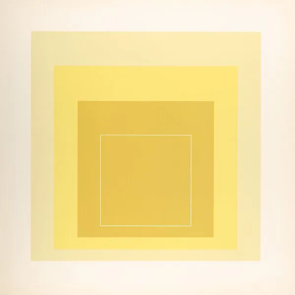 Proof for White Line Square series — Josef Albers|Gemini G.E.L.|Kenneth E. Tyler