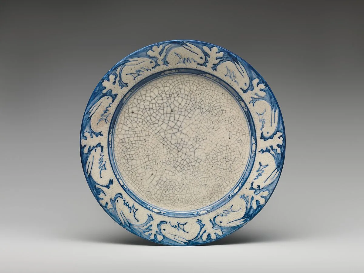 Plate — Chelsea Pottery U. S.