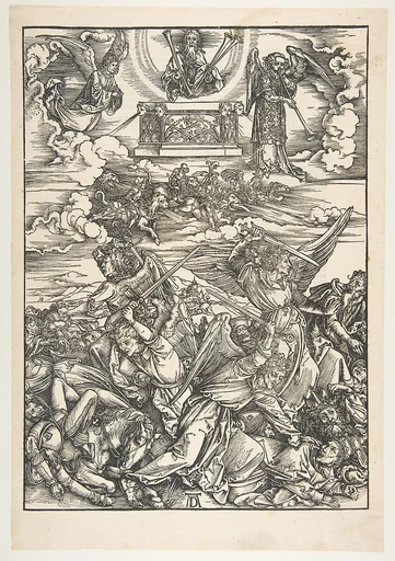 The Four Avenging Angels, from "The Apocalypse"