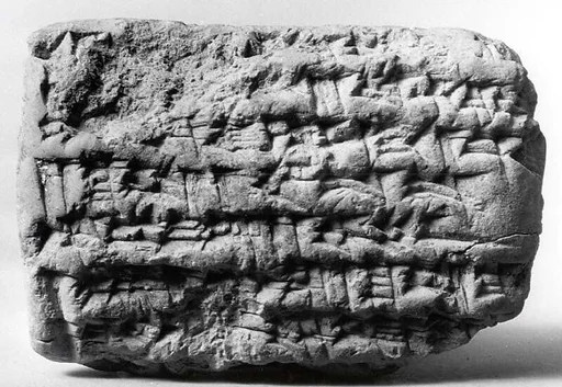 Cuneiform tablet: receipt for barley, Esagilaya archive