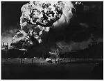 [Warship Exploding, Pearl Harbor, December 7, 1941]