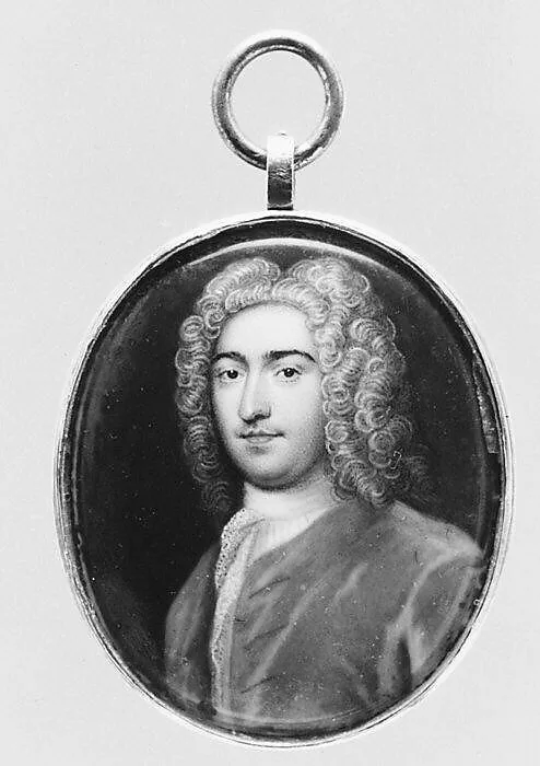 Portrait of a Man — Christian Friedrich Zincke