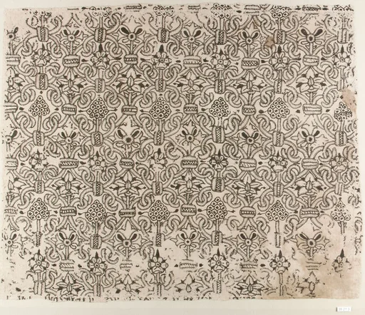 Panel of blackwork