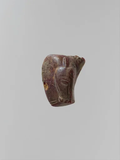 Pendant: head and neck of a horse
