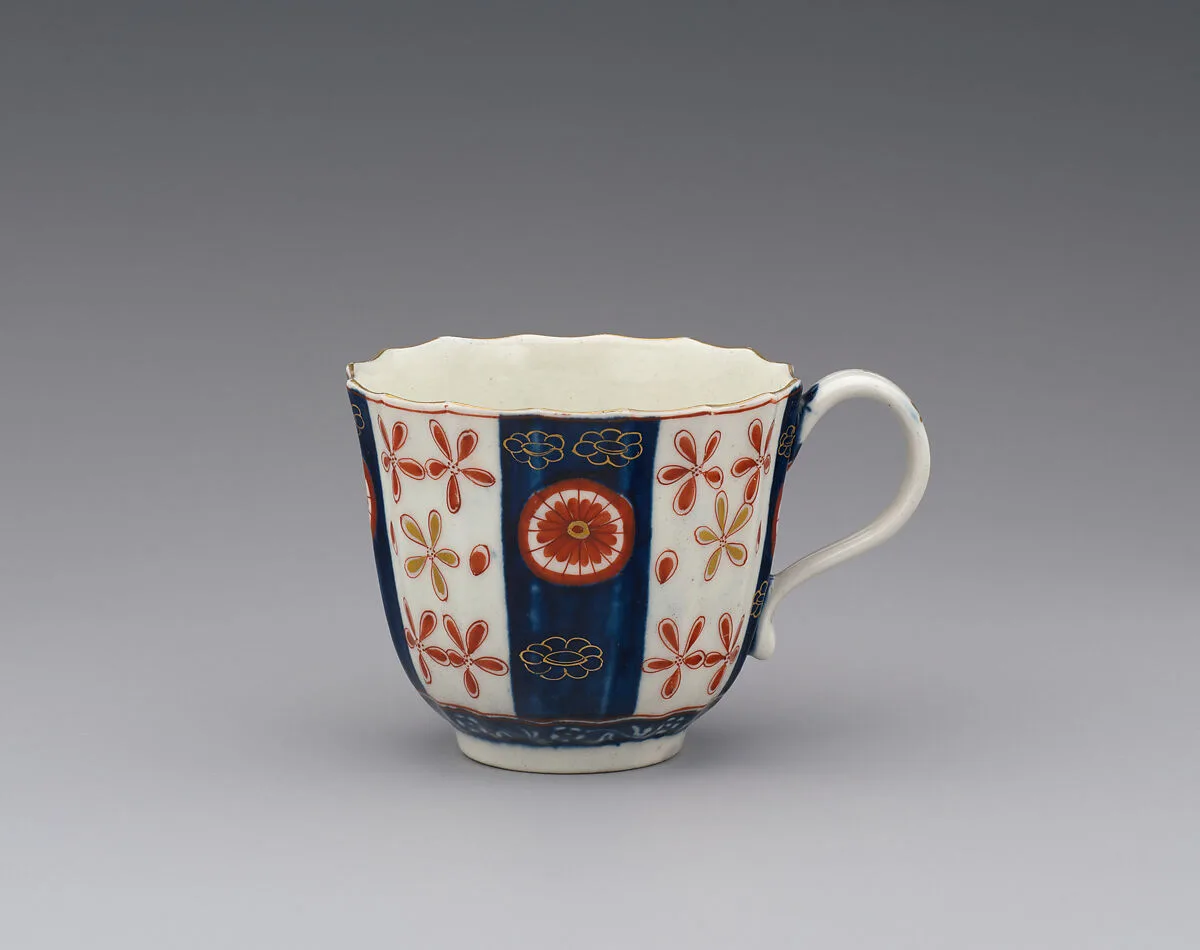 Chocolate cup (part of a service) — Worcester factory