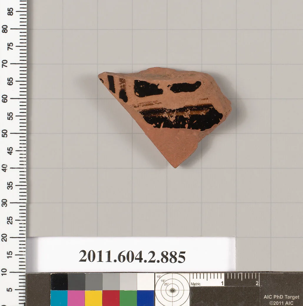 Terracotta fragment of a bell-krater (bowl for mixing wine and water) — Unknown